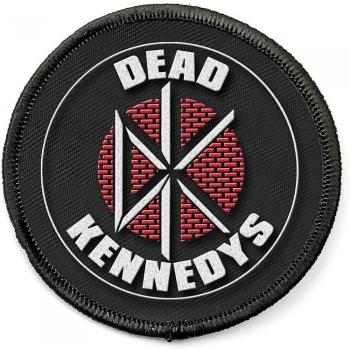 Dead Kennedys Iron-On Circle (Red/Black)