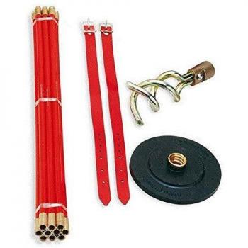 Drain Rods with Plunger & Worm Screw 130080