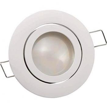 LED-Einbauleuchte McShine Eco‑30 – 5 W, 420 lm, Weiß, 4000 K, schwenkbar, dimmbar in Schritten
