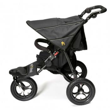 Out n About nipper single 360 V4 pushchair in Raven Black From Birth to 22 kg