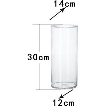 Clear Round Hanging Vase for Flowers
