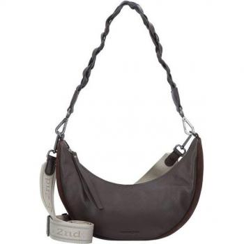 Harbour 2nd Chic Brown Leather Crossbody Bag 32 cm