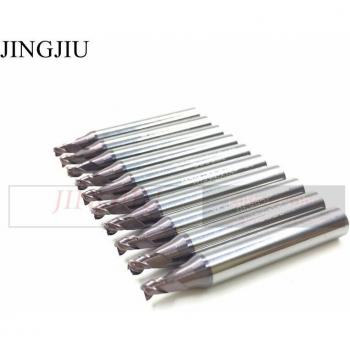 2.5mm Carbide End Mill with 3 Flutes for WENXING & DEFU Key Cutting Machines (10pcs)
