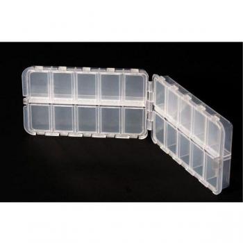 5cm x 15cm Twin Compartment Fishing Box