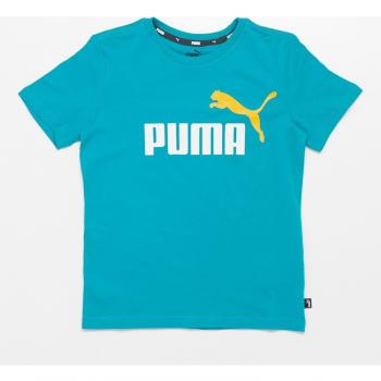 Camiseta Puma Niños Essentials+ 2 Col Logo Verde Aqua Talla 140