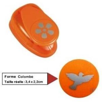 Rayher 89857000 : Perforeuse Fantaisie Colombe – Taille 3,81 cm (1,5”)