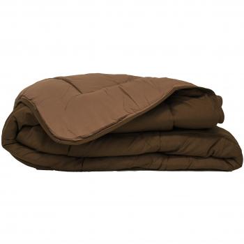 Chaudie Couette Bicolore – Chocolat/Moka – 240 x 260 cm – POYET MOTTE