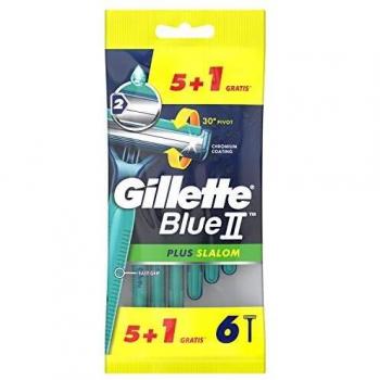 Gillette Blue II Plus Slalom 6 Pz