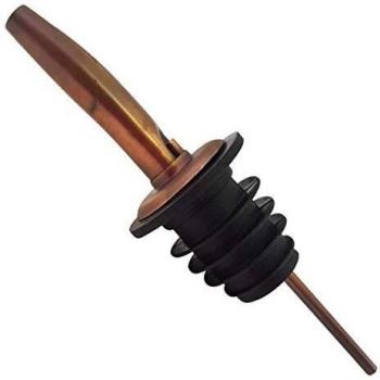 Medieval Copper Plated Pouring Set – 12 Medium‑Speed Spirit Distributors