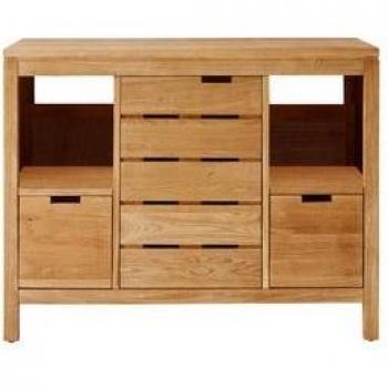 Massiver Eichen-Undertray Tikamoon – Serena 100 cm