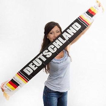 Bufanda de Colores de Alemania, 100% poliéster, ideal para eventos deportivos y culturales