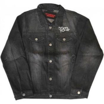 Giubbotto MCR Denim XL Nero, Logo Frontale e Retro