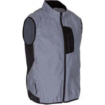 Chaleco de Seguridad Merlin Reflectpro con Tejido de Malla – Gris L