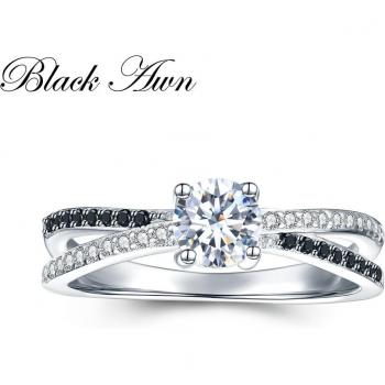 925 Sterling Silver Classic Women's Engagement Ring
