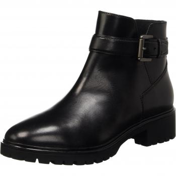 Geox D Peaceful B, Stivaletti Donna, Nero, 38 EU