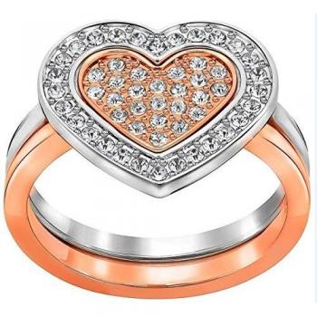 Anillo de Swarovski para mujer en oro incoloro