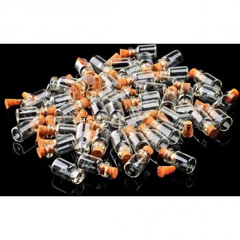 0.5ml Clear Glass Vials with Cork Stopper