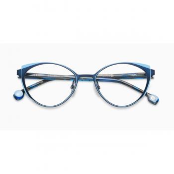 Etnia Barcelona Renner BLSK Women's Eyeglasses, Blue, Size 51 (Frame Only), Blue Light Block Available