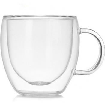 Transparent Heat Resistant Coffee Mug