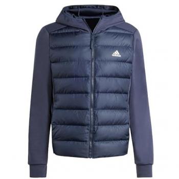 Capucha Esencial Hybrid Down Azul para Hombre