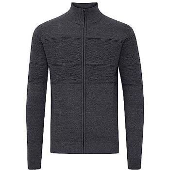 Projekt-Style Herrenstrickjacke PRYannik – XL – Graue Melange-Farbe