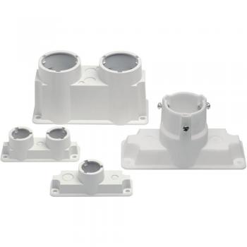 Fibox EPA 2260 Passacavo 2 Vani – Plastica Grigia RAL 7035