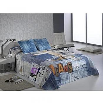 Lois Trapunta Senko Patch Azzurro 180x260cm (2 Pezzi)