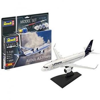 Kit di Costruzione Revell Airbus A320 Neo Lufthansa 1:144