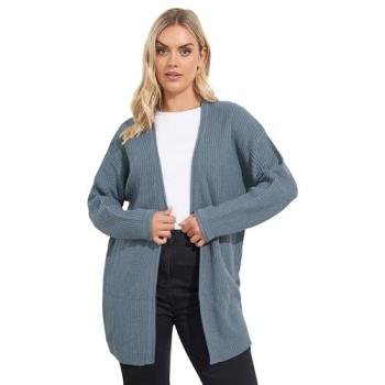Youth Blue Pointelle Chunky Knit Cardigan – 18/20