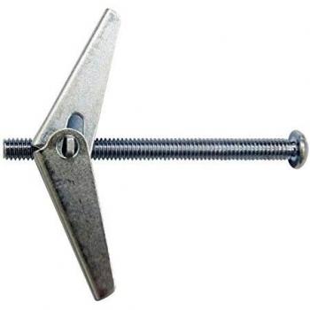 DIALL Plasterboard M4x50mm Spring Toggle Plug Set