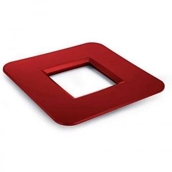 Table Carrée Rouge Jardin