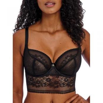 Freya Sydnie Longline Bra – Black – 34D – Full Support