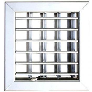 Grille de Ventilation Blanc “Eclipse” – 140x130 mm