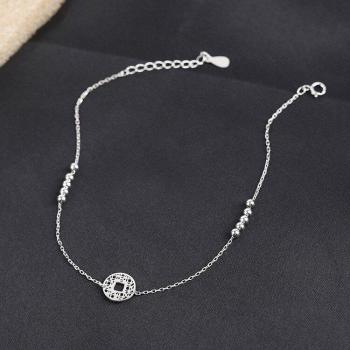 Tobillera de plata 925 fina y versátil para mujer