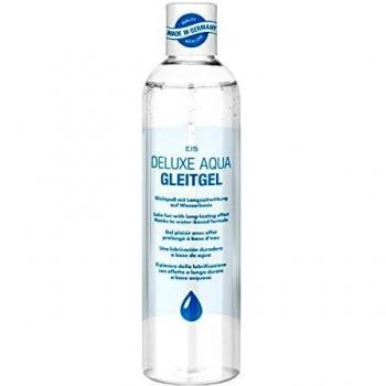 Gleitgel von EIS, Deluxe Aqua Gleitmittel auf Wasserbasis, extra sensitives Intimgel, neutral, 300 ml