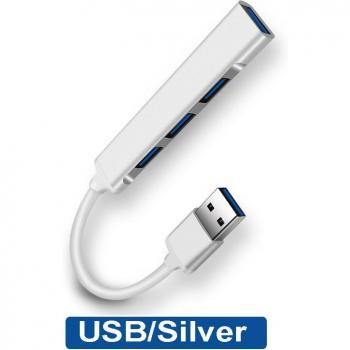 4-Port USB Type-C Splitter Adapter for MacBook Pro/Air and Windows Laptops