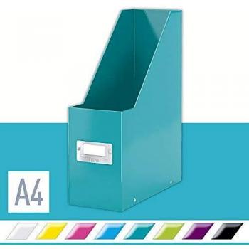 Leitz WOW Click and Store Magazine File Ice Blue