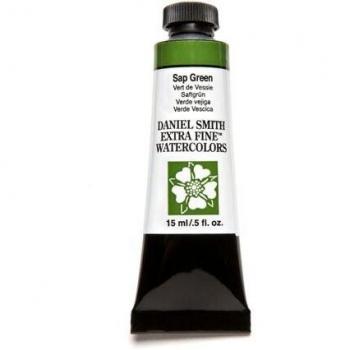Extra Fine Sap Green Watercolor by Daniel Smith, 15ml Tube