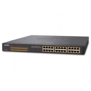 Planet 24‑Port 10/100 Web/Smart PoE‑Switch für WLAN‑Verbindungen