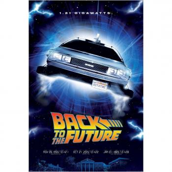 Poster Retour Vers Le Futur 1.21 Gigawatts