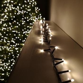 LED Christmas String Lights, 3000 Bulbs, Mains Operated with Timer