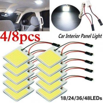 COB Car Dome Light Bulbs (4W 12V)