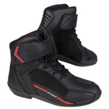 Modeka Kyne, Bottines de Moto, Noir, 42