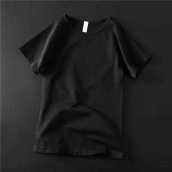 Playera atlética de secado rápido con cuello redondo