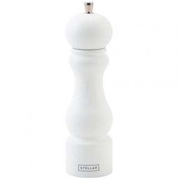 Stellar Kitchen 21cm White Salt Mill
