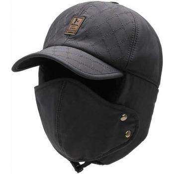 Chapeau Bomber hiver avec protection cou