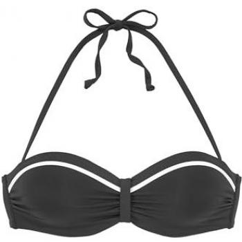 Vivance Bügel-Bandeau-Bikini-Top Lorena, mit kontrastfarbenem Piping