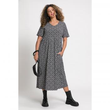 Abito Donna Nera in Jersey Ulla Popken 56/58