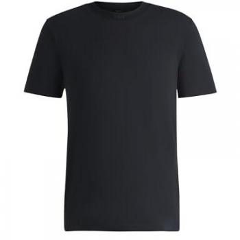BOSS Green T-Shirt »Tee Rib« mit Markenlogo