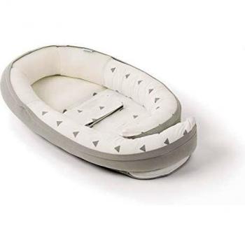 Babymoov Doomoo Réducteur nouveau-né Cocoon Gris, Evolutif, Respirant, 0